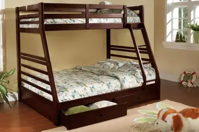 Bunk Bed With Drawers - [ No Tax & Free Delivery ] - Bunk Bed, View more