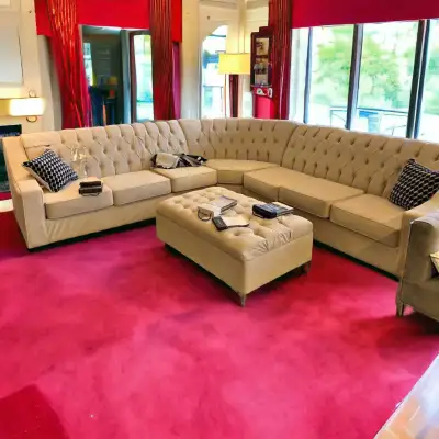 CANADIAN CUSTOM MADE SECTIONAL SOFA ON SALE BRAND NEW , View more