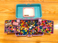 Beads box with lots of beads