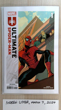 Ultimate Spider-Man #1 (2024), 3rd Printing, Sara Pichelli Cover