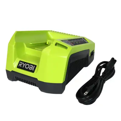 RYOBI CORDLESS 40V  Lithium Batteries Charger, Heavy Duty,, View more