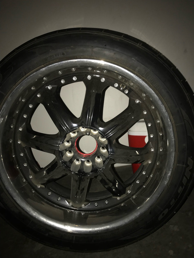 Dale Earnhardt jr octane series 22”s  nitto 420v tires in Tires & Rims in Cranbrook