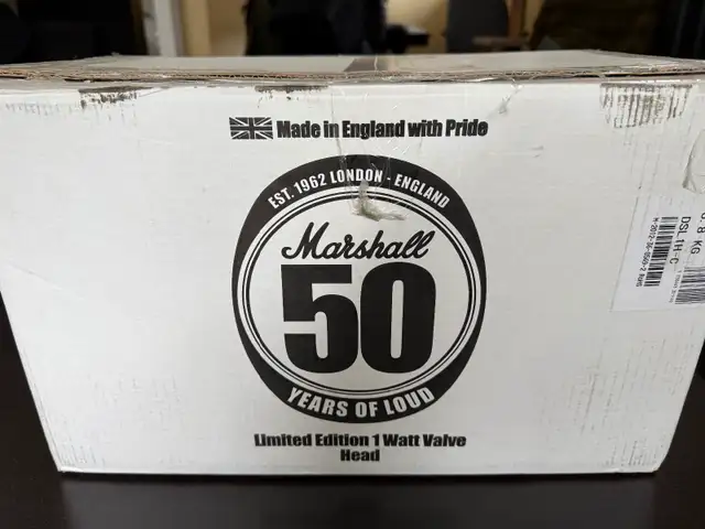 Marshall DSL-1H 50th Anniversary Made in England 1w amp mint! in Amps & Pedals in City of Toronto - Image 4
