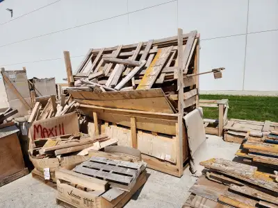 FREE Fire Wood – Lumber If you have the trailer, I will forklift it on. Lots for firewood but some d...