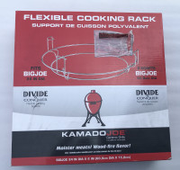 NEUF - BBQ - Kamado Big Joe - Support de cuisson flexible