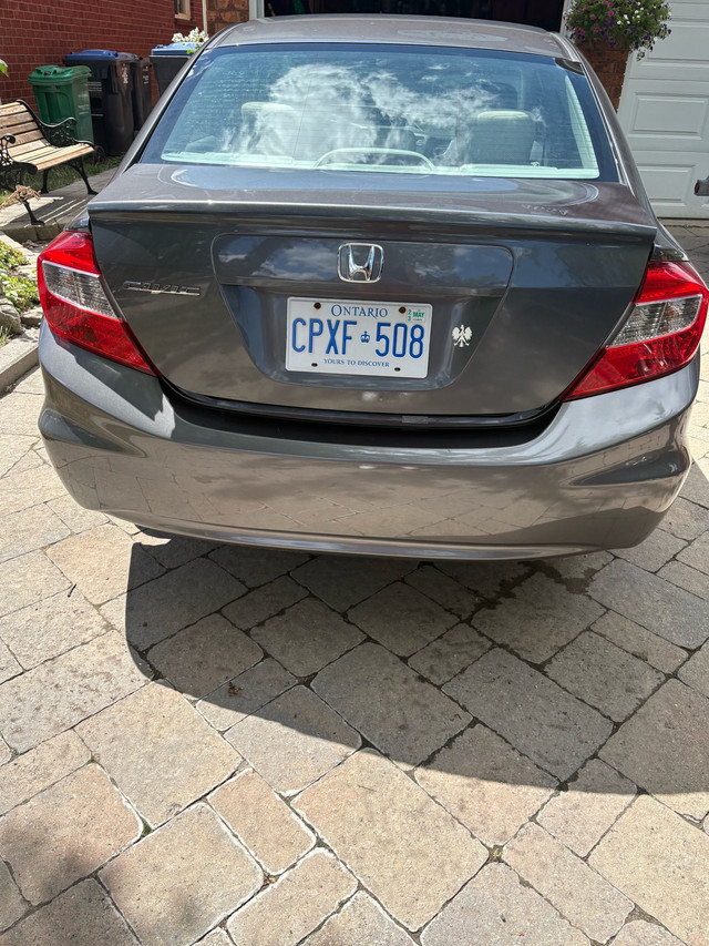 2012 Honda civic ex in Cars & Trucks in Mississauga / Peel Region - Image 2