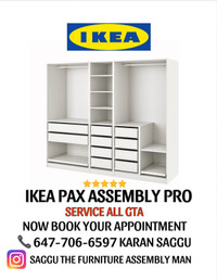 Ikea pax assembly professionals 