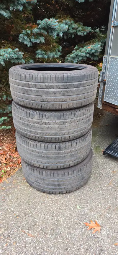I ran these for less than a year on a Land Rover Discovery. Still lots of life. Priced to move.