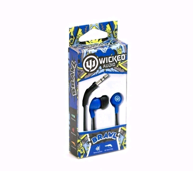 NEW Sealed: Wicked Audio Brawl Earbud Headphones in Headphones in St. Catharines