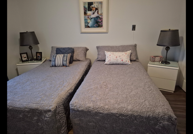 Lit simple base et matelas 300.00 chaque in Beds & Mattresses in Laval / North Shore - Image 2