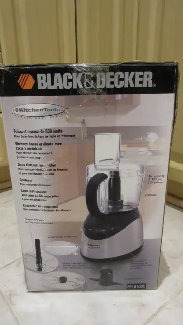 New 600W, 10cup stainless food processor, View more
