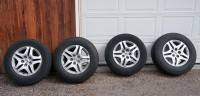 Michelin 235/65/R16 Summer Tires on OEM Honda Odyssey Wheels