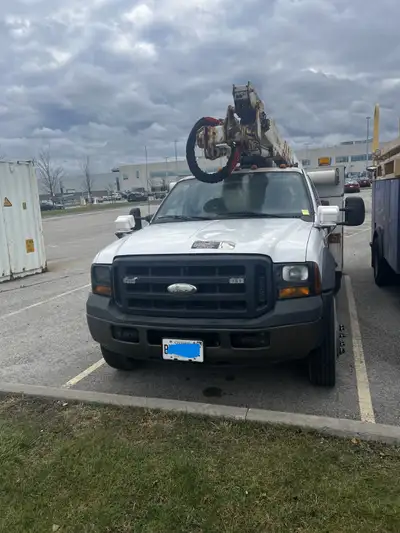 2007 Ford F-550. Priced to be sold As-Is. In good mechanical condition. Cherry Picker Boom Bucket Tr...