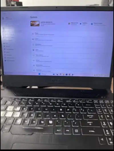 Selling my ASUS TUF GAMING laptop with charger, View more