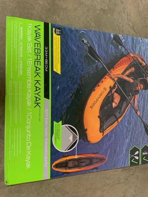 Tobin Sports Wavebreak Kayak in Fishing, Camping & Outdoors in Prince Albert - Image 4