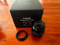 Fujifilm lens XF 23mm f2