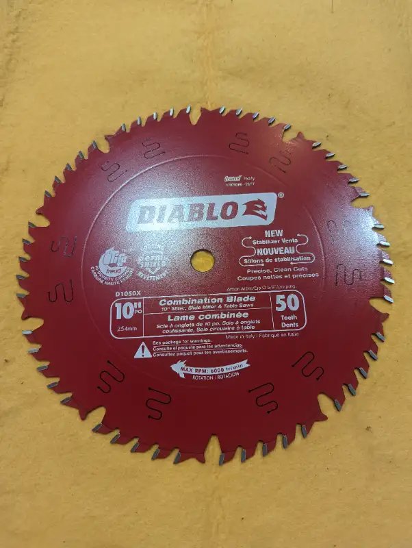 NEW 10 in. 12 in. Long Life Carbide Teeth Saw Blades. in Power Tools in London - Image 3