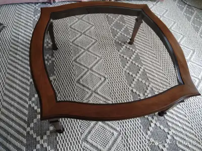 Solid Wood/ Glass Coffee Table, View more