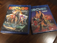 Archer The Complete Season 1 and 2 Blurays (Brand new)