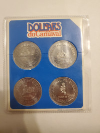 Dollars du Carnaval 1987 set monnaie coins