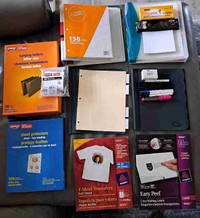 Lot of Office / School Supplies 3/4s new in Box, paper, pens etc