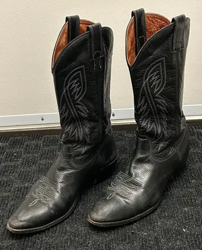  Men’s  Black Cowboy Boots size 12-13, View more