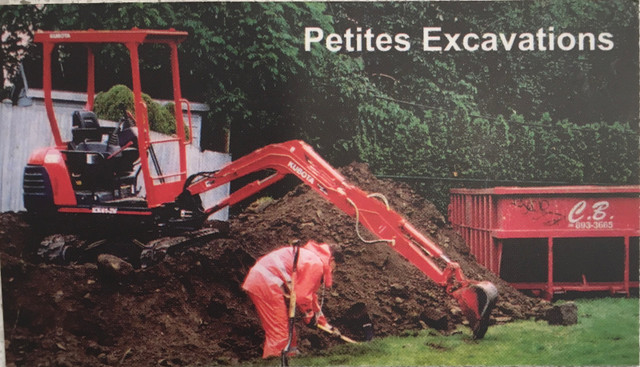 Petites excavations et aménagement paysage  dans Autre  à Laval/Rive Nord