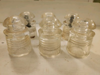 Vintage PYREX Glass Insulators
