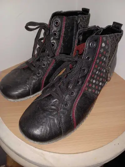 Remonte Leather Boot Style Shoes, View more