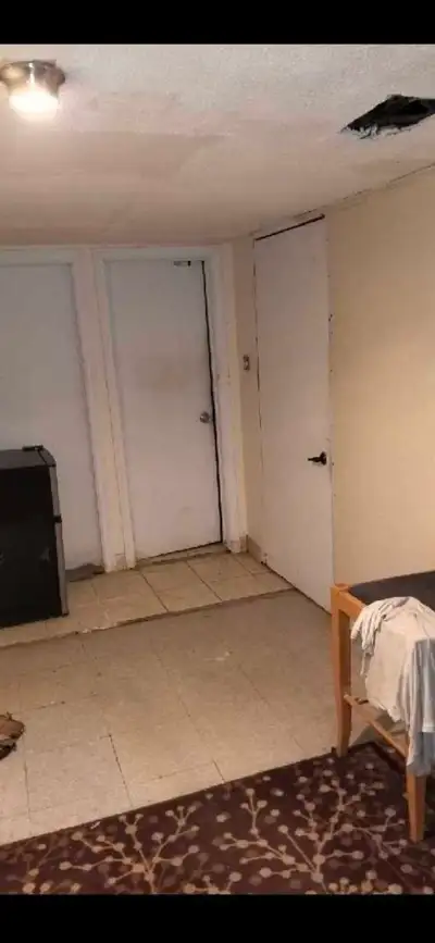 One bedroom available in the basement with separate experience male only for more information text o...