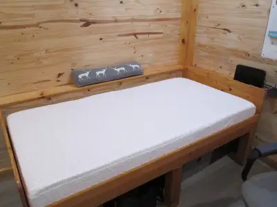 SINGLE  BED AND MATTRESS, View more