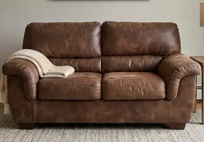 Ashley Furniture Faux-Leather Loveseat, View more