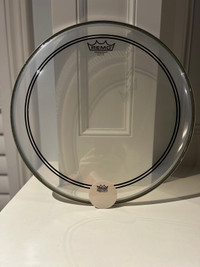 16” Remo Powerstroke 3 Clear Bass Drum Head