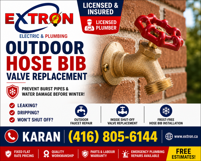 Garden Hose Valve Replacement ✔️ Prevent Pipe Bursts ☎️ KARAN