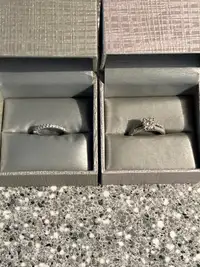Wedding Band & Engagement Ring 