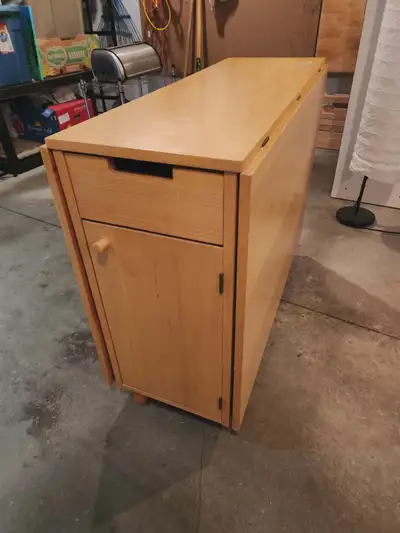 Drop Leaf Table and Chairs - $100, View more