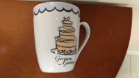 Wedding Cake Ceramic Cup