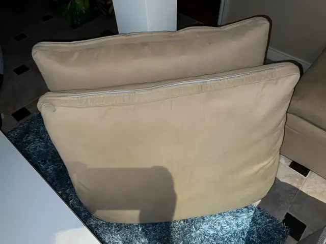 Ottaman, couch pillows/covers set (beige/tan color)63234629158145124