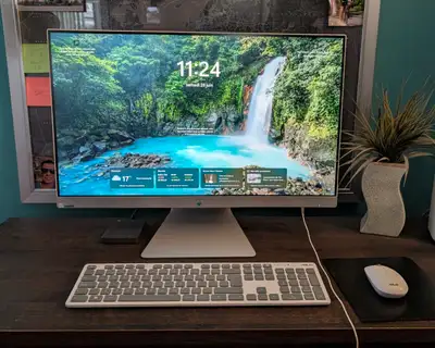 PC tout-en-un 27 po M3700 d'ASUS - BlancRyzen 5 5625U d'AMD/DD, View more