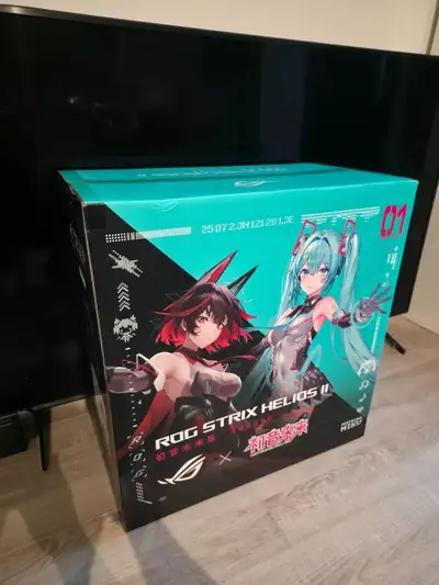 ASUS ROG Strix Helios II Hatsune Miku Edition Gaming PC Case, View more