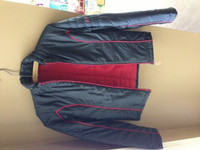 Black and Red DKNY Fall Jacket