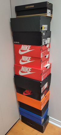 Nike Shoe Boxes & Various Others