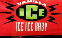 VANILLA ICE  - ICE ICE BABY 12" SINGLE - 1990 US PRESSING VINYL 