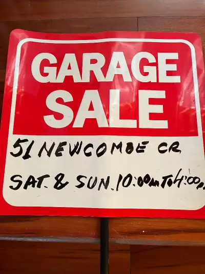 Garage Sale, View more