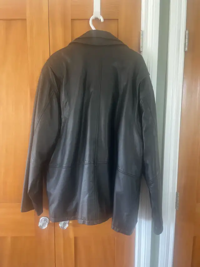 Men’s leather jacket  in Men's in Edmonton - Image 4
