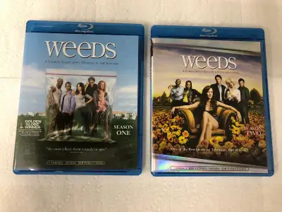 WEEDS: seasons 1 and 2 on Blu-Ray, View more