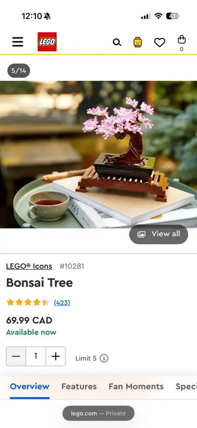 LEGO Bonsai Tree, View more
