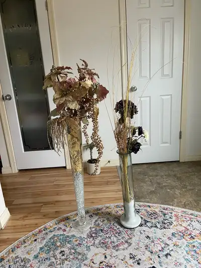 Vases with Floral Arrangements, View more