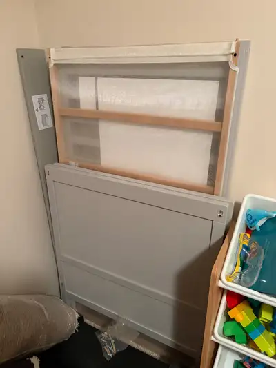 Crib and mattress, View more