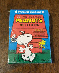 Peanuts Collection Preview Edition 33 Trading Cards Sealed New